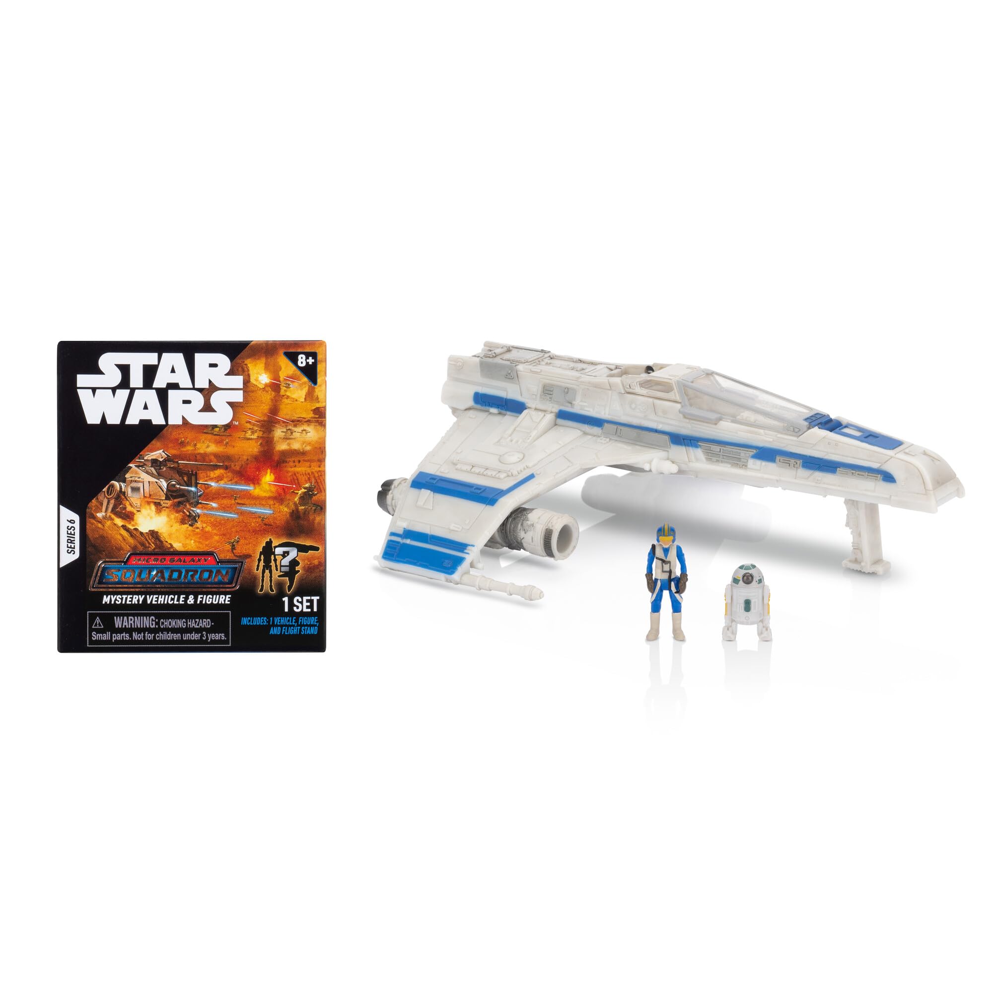 Amazon.com: Star Wars Micro Galaxy Squadron Lt. Callahan's E-wing